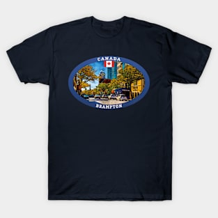 Brampton Canada Travel T-Shirt